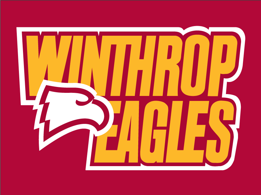 Winthrop Eagles 1995-Pres Wordmark Logo v3 diy iron on heat transfer